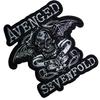 Avenged Sevenfold Deathbat Banner Aufbügler zum Ausschneiden