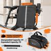Waterproof Hard Shell Bike Rear Rack Bag 11/31L Reflective Oxford EVA Bicycle Trunk Pannier for Commuting Touring E-Bike