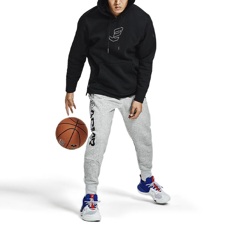Under Armour Embiid Basketball Graphic Hoodie Men hoodies Black 1361974-001