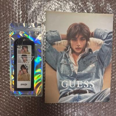 Набор 2 Guess STRAY KIDS HYUNJIN KOREA POP-UP Lookbook Брелок