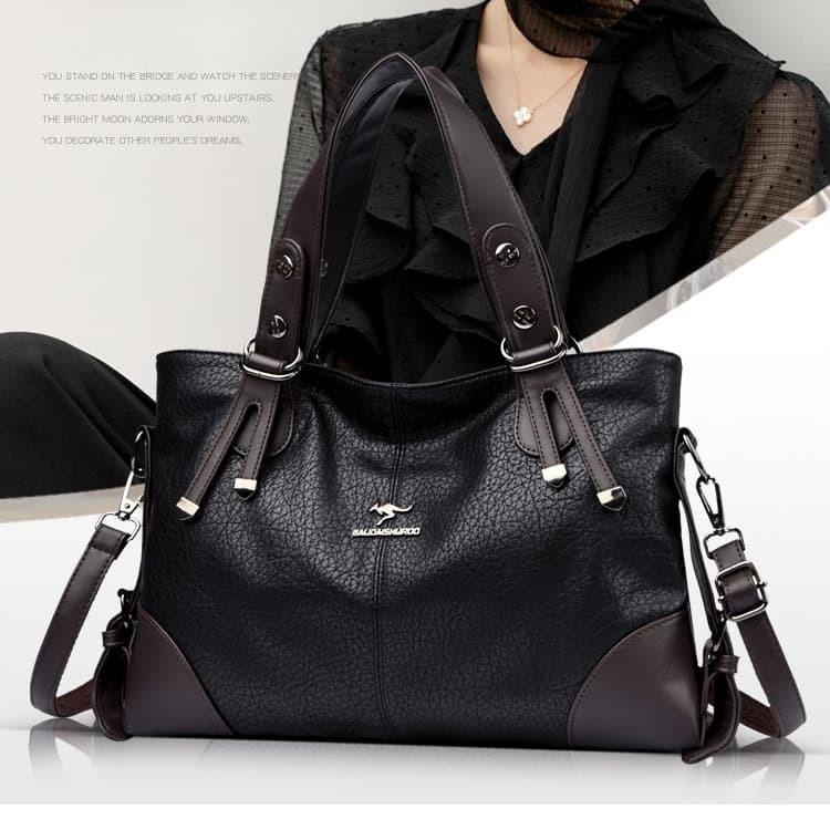 Large Capacity Tote Bag Shoulder Crossbody Handbag