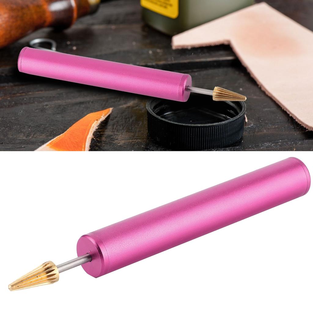 Leather Edge Dye Pen Applicator Paint Roller Edge Printing Tool for Leather Craft DIYRed
