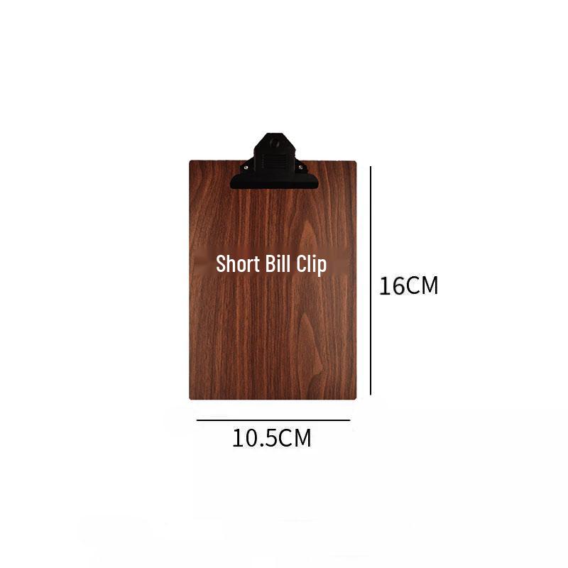 

Wood Grain A4/A5 Thickened Writing & Signature Board for Office and Menu Use
