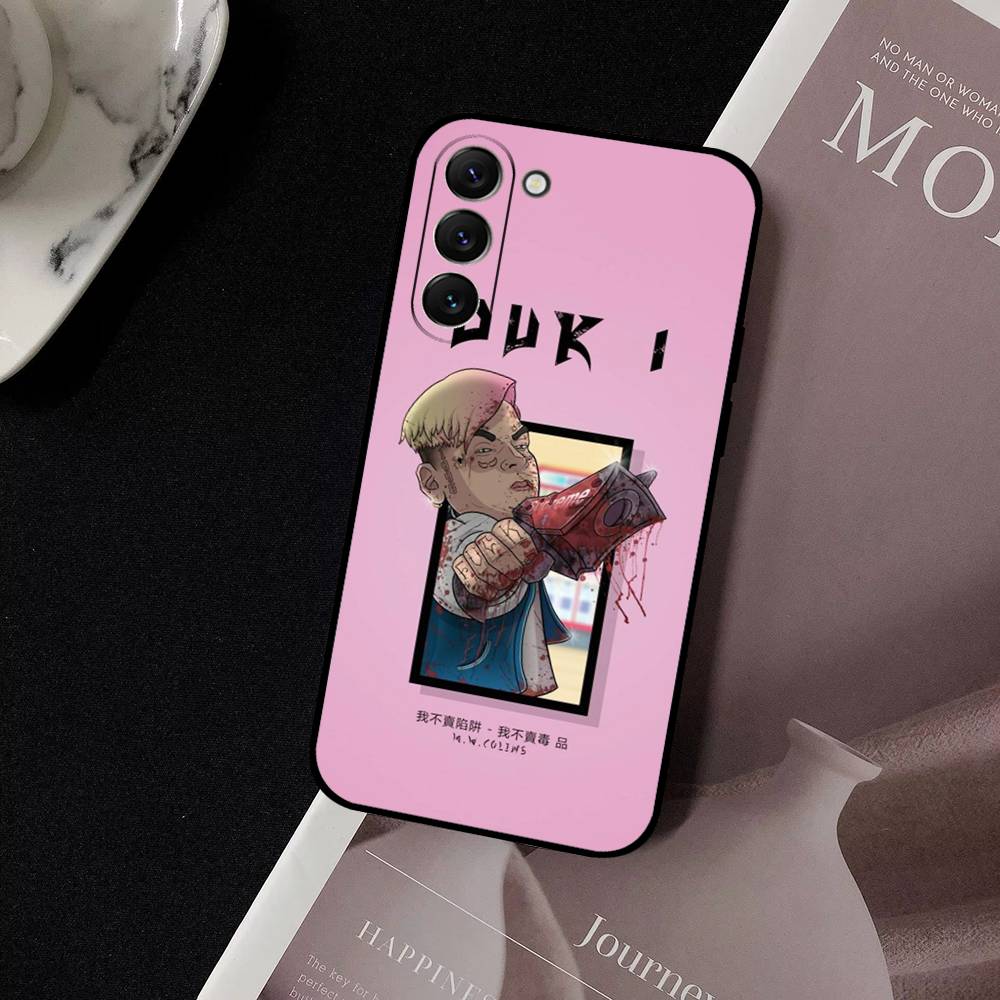 Duki Rapper Phone Case For Samsung Galaxy S21 S22 S23 S24ULTRA S25ULTRA FE Ultra Plus5G A52S S26 Soft Cover