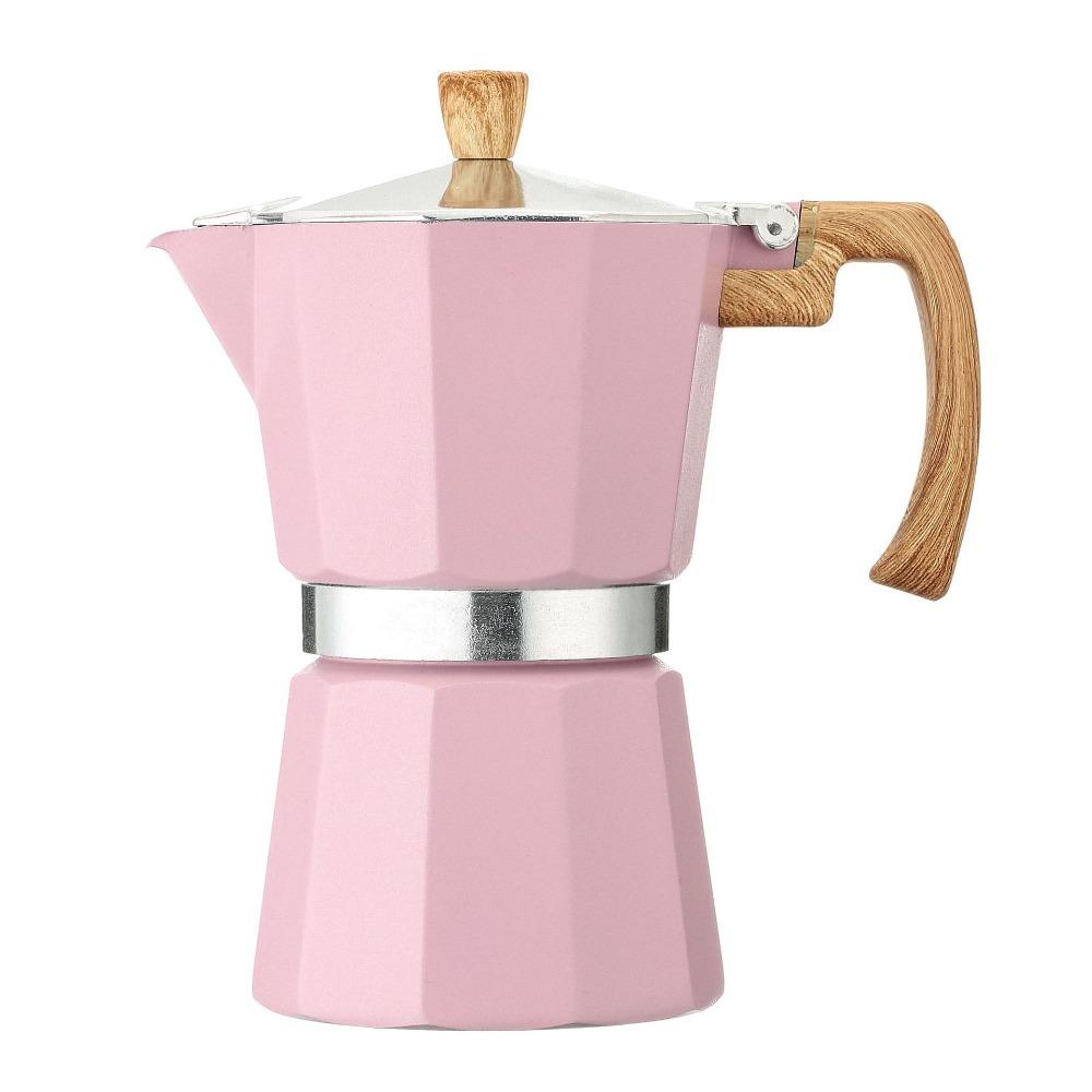 Octagonal Espresso Maker Pot 150ml/300ml Brewing Coffee Pot Coffee Percolator  Italian Coffee
