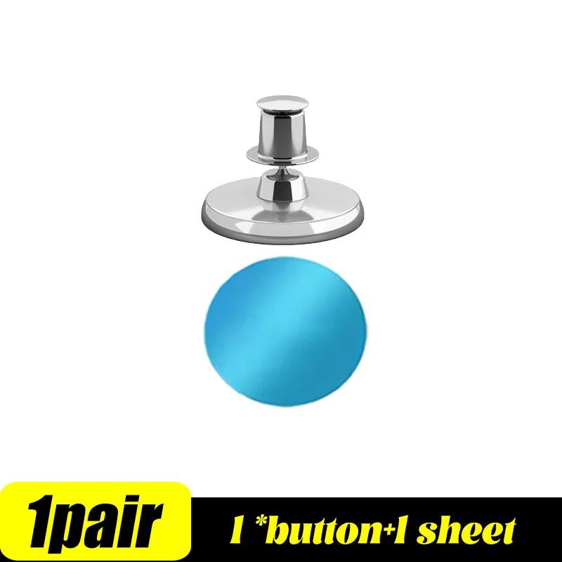 

1/30Pairs Curtain Magnets Closure with Self-Adhesive Patch Keep Curtain Closed Bathroom Bedroom Magnetic Light-Blocking Buckle 17MM