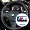 Drswk4 M Logo Car Steering Wheel Hub Caps Center Emblem Badge Sticker DIY Sticker For All BMW E46 E39 E38 E90 E60 E36 F30 F20 X1 X3 X5