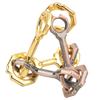 Tetrametric Brainteaser Toy 3D Unlock Metal Alloy Puzzles Brain Games Toy for Adults Children