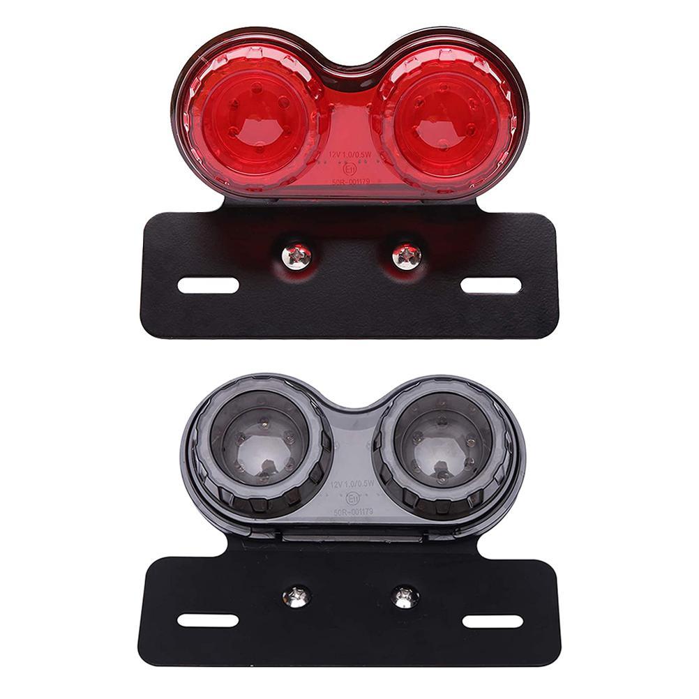 Motorcycle LED Brake Tail Light Turn Signal License Plate Motorcycle Tail Light