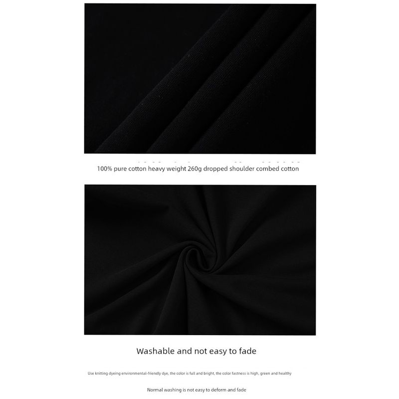 Wassup Heods Banana Sticker Trendy Brand T-Shirt for Men and Women, New Summer Style, Pure Cotton, Versatile Casual Couple Short-Sleeve Shirt