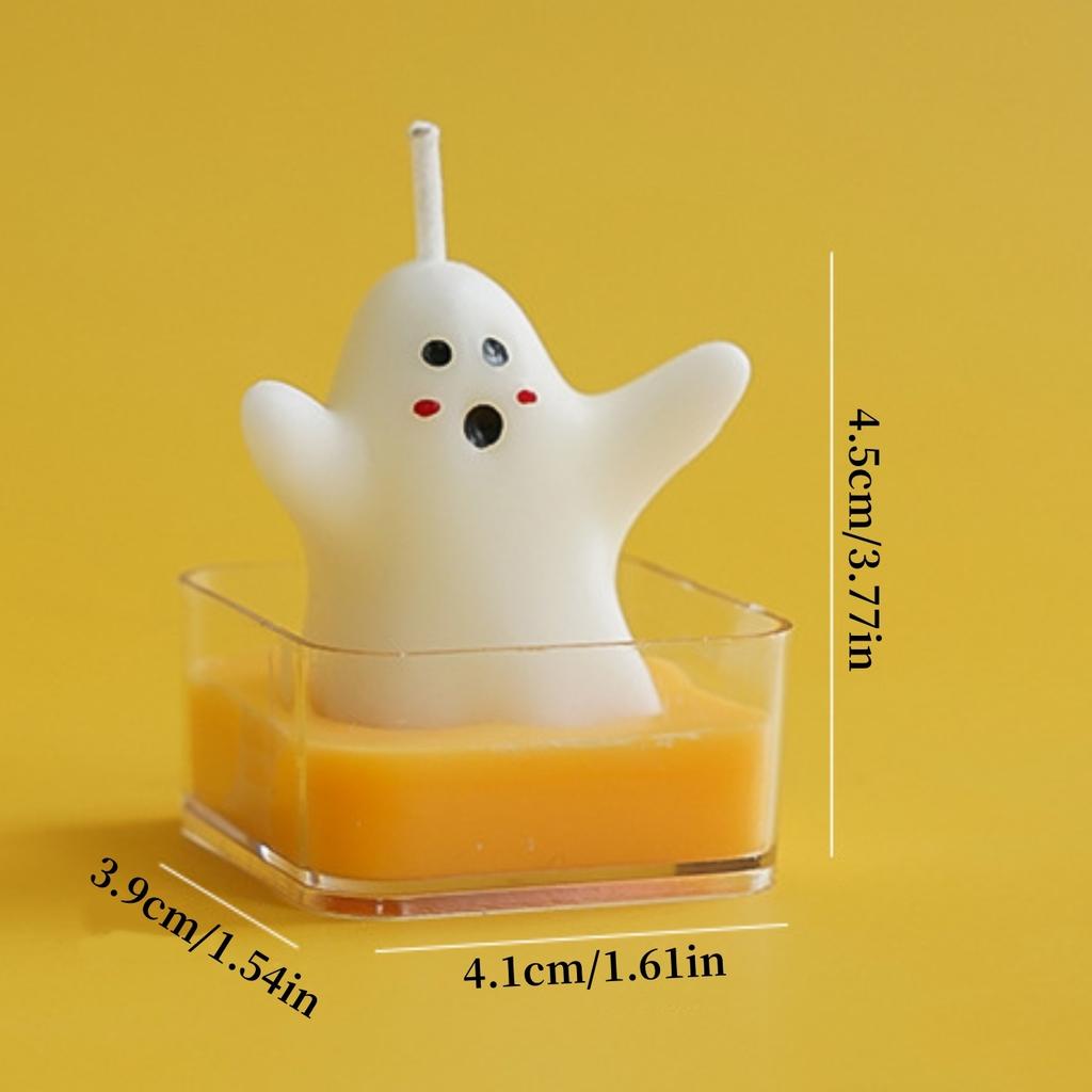 Halloween Ghost Pumpkin Candle Spooky Cute Tea Candles Festival Party Home Decorations Gifts Multi-styles