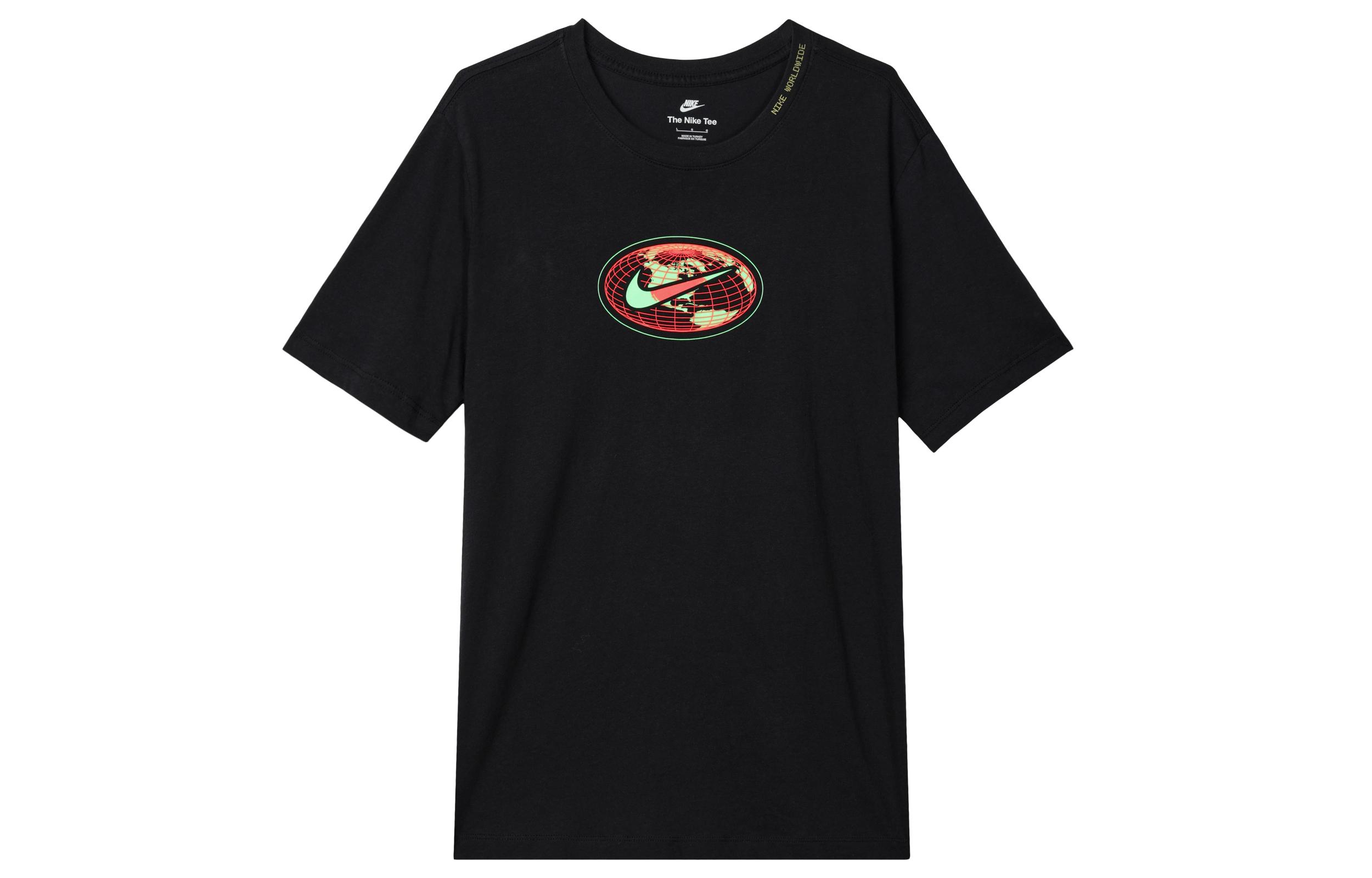 Nike Drop Shoulder Sleeve T-Shirt Men s Black DJ1375-010 M