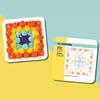 Jeu de cartes Granny Square : 50 modèles de crochet variés, blocs de crochet, vêtements, accessoires pour adultes et débutants