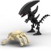MOC Feuersalamander Bausteine Set Ein Beliebtes Reptil Farbe Kleiner Dinosaurier Idee Tier Bausteine Spielzeug Für Kinder Kinder Geschenke