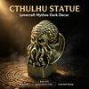 Curious Dark Cthulhu Sculpture, Winged Old God Octopus Model Study Shelf Atmosphere Decoration Collection Decoration