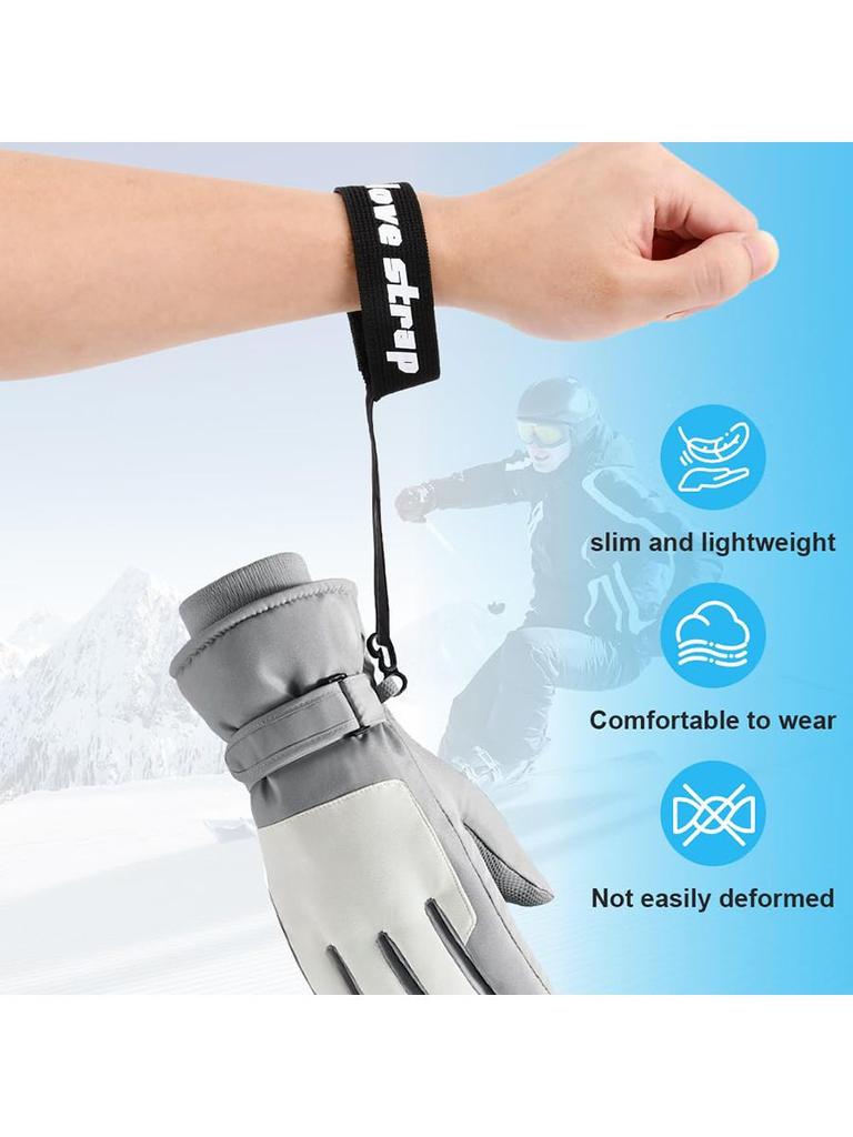 Sport Handschuhe , Elastische Skihandschuhe , Riemenaufhängung Skifahren , Snowboarden , Outdoor