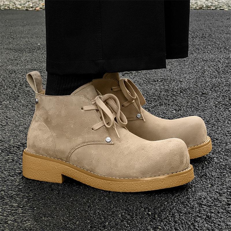 

Дизайн Круглая Голова Микки Ботинки Мартин Мужские Ретро Короткие Ботинки Инструментальные Ботинки Резиновые Ботинки 20333-30333-J 38 жёлтый