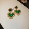 Retro Court Style Earrings Niche Light Luxury High-end Stud Earrings Versatile Earrings