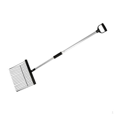 Stable Manure Fork Horse Rake Versatile Removable Gardening Equipment Equestrian Supplies Hay