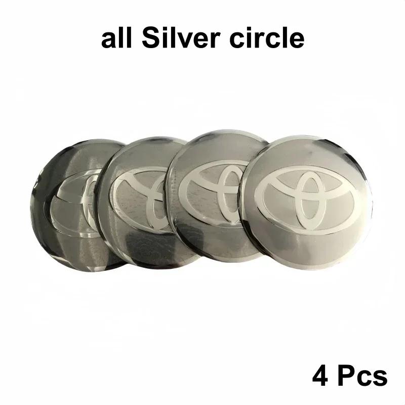 RE156mm Car Tyre Wheel Center Hub sticker Badge Emblem For Toyota logo Corolla Camry Yaris Rav4 Hilux C-hr stickers Accessories