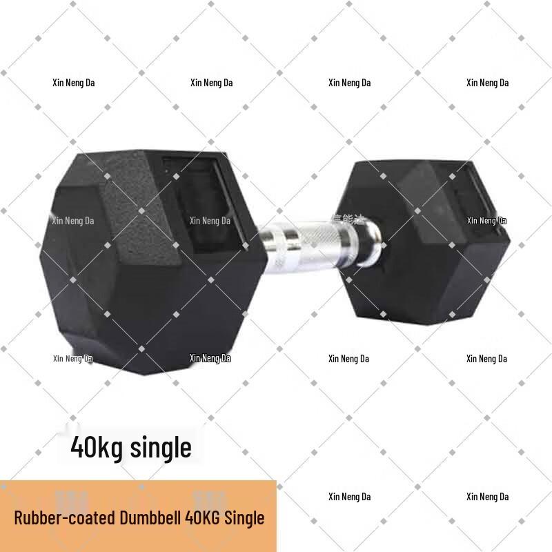 Xinnengda Rubber-Coated Hex Dumbbells
