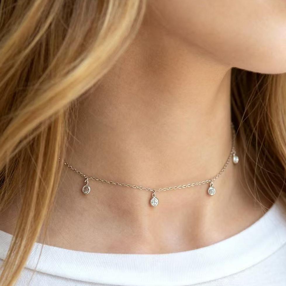 European And American Fashion Accessories, Short Necklaces, Pendants, Collarbone Chains, Holiday Parties, Party Wear, Jewelry Accessories, Daily