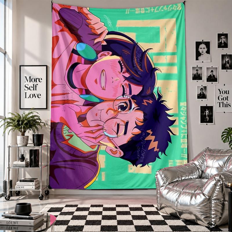Wall TapestryDandadan Art Hanging Cloth Decorative Background Cover for Room Decoration