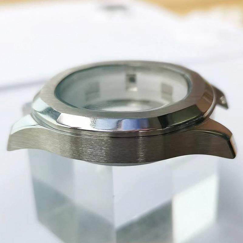 42MM Square Stainless Steel Nautilus Watch Case for 8215, NH35 Movements - Self-Winding Mechanical