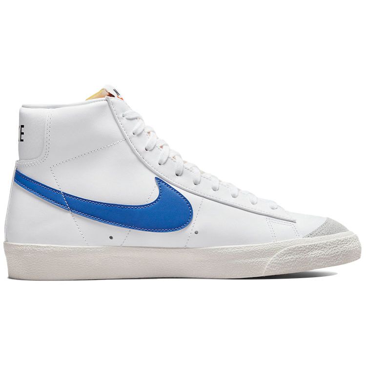 Nike Pánské tenisky Blazer Mid 77 Vintage Bílá Modrá Červená Středně modrá Plachetnicová Habanero červená BQ6806-117