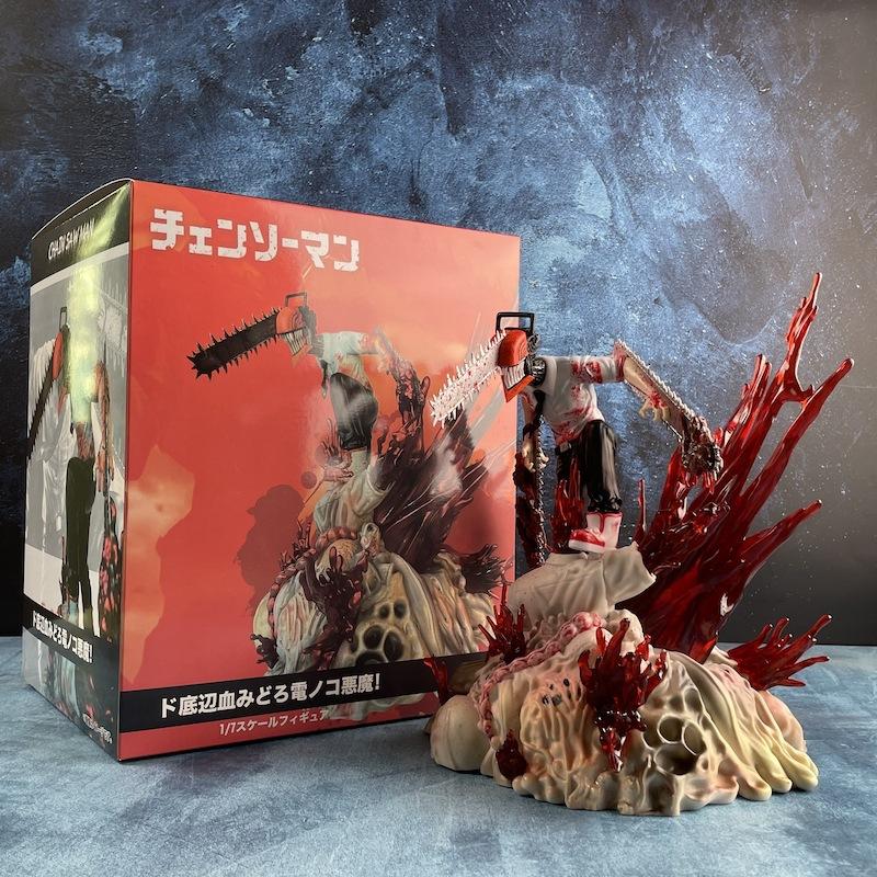 

Аниме Человек-бензопила Дэнджи ПАУЭР Статуя GK ПВХ Фигурка Аниме Фигурка Модель Игрушки Коллекция Кукла для Детей Подарок