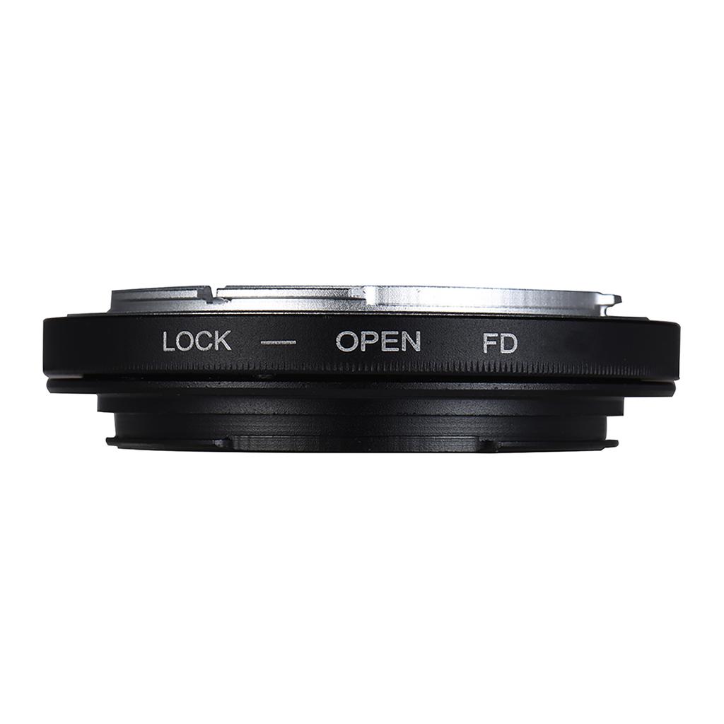 FD  Lens Mount Adapter Camera Lens Adapter Ring with Optical Glass Focus Infinity FD Lens to  EF Mount Body for Canon