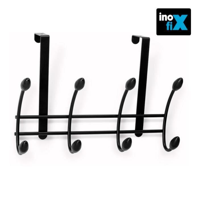 Plaquette de suspension - INOFIX - Noir - Acier peint - 208x306x109 mm