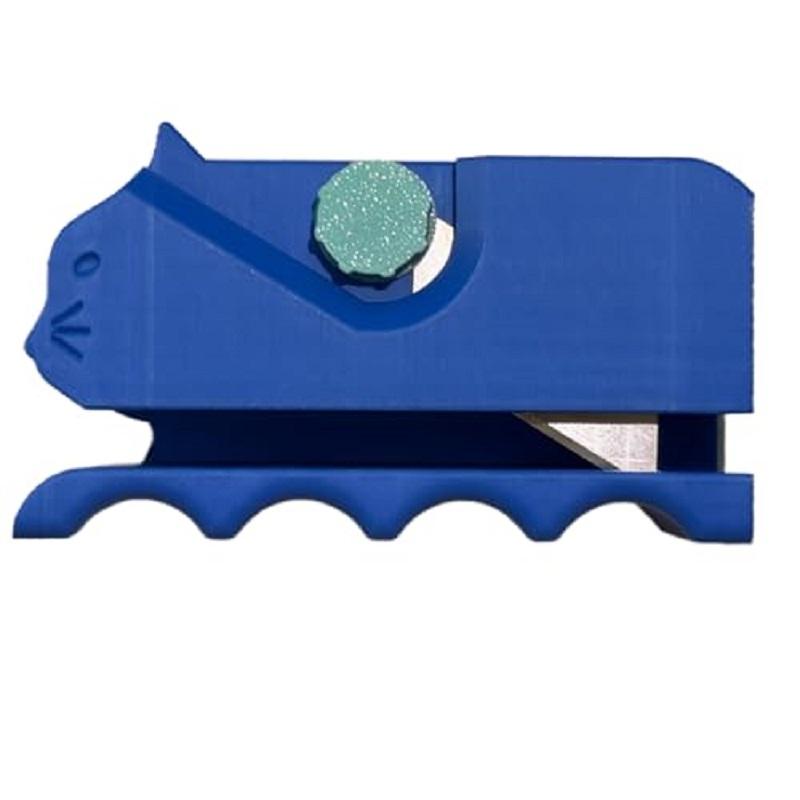 Ferramenta em Forma de Gatinho Impressa em 3D Dispositivo de Corte de Papelão Cortador de Papelão Manual DIY para Arranhadores de Gato Cortador de Tiras de Papelão