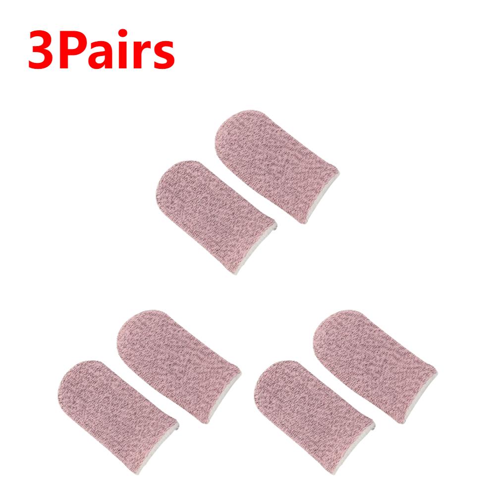 10-1Pair Gaming Finger Cover Game Controller Suitable For PUBG LOL Anti Sweat Scratch Touch Screen Game Finger Thumb Cover Glove
