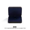 Microfiber Ring & Jewelry Box, Necklace & Pendant Storage Case, Black Metal Set Jewelry Box