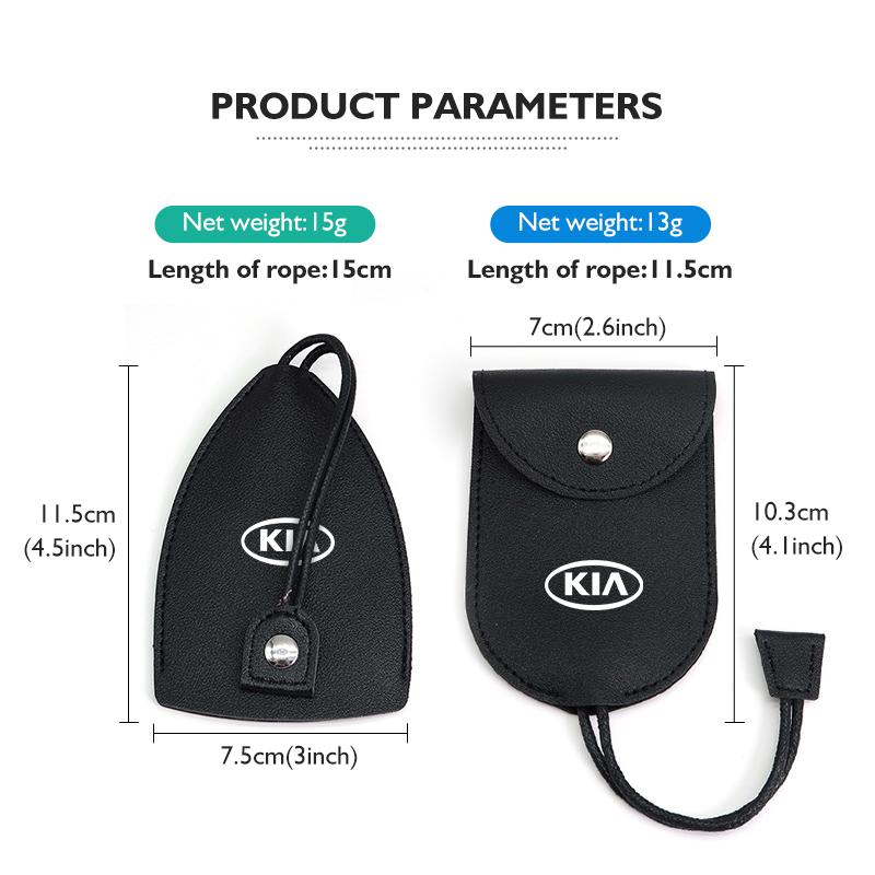 Multifunction Car Key Scratch Protective Case Keys Storage Holder Auto Accessories For KIA Cerato Proceed Venga Stonic Picanto