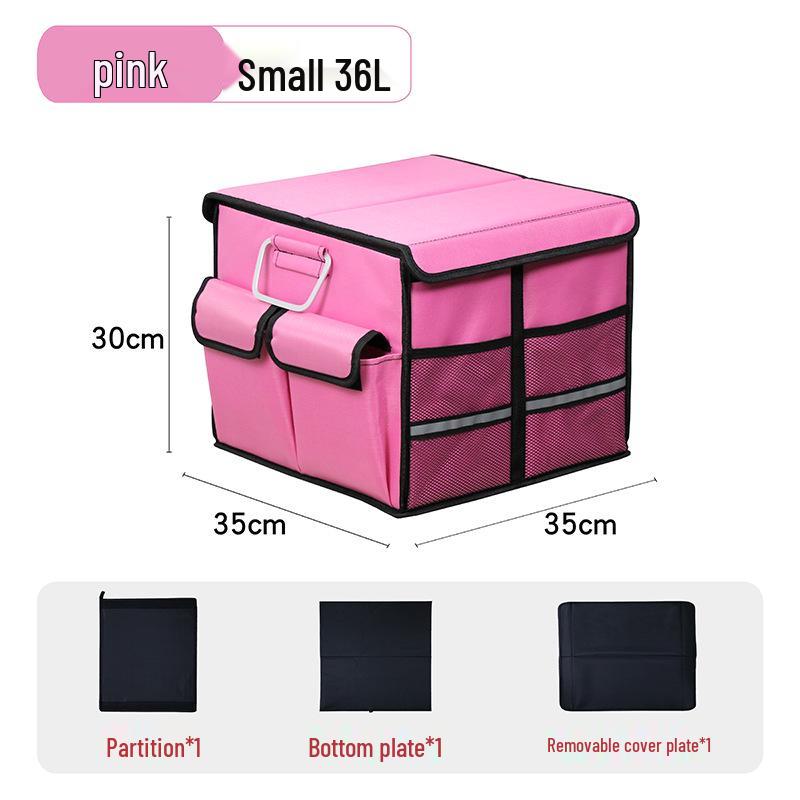 Foldable Car Trunk Organizer Box for Outdoor Use