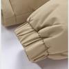 Winter Men's Parkas Fashion Patchwork Corduroy Hooded Warm Outerwear Coats Men Loose Casual Streetwear Jackets Parkas