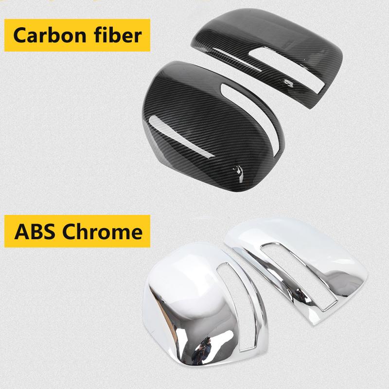 For Toyota Land Cruiser Prado 150 FJ150 2010-2012 2013 2014 2015 2016 2017 2018 Rearview Mirror Trim Cover Accessories