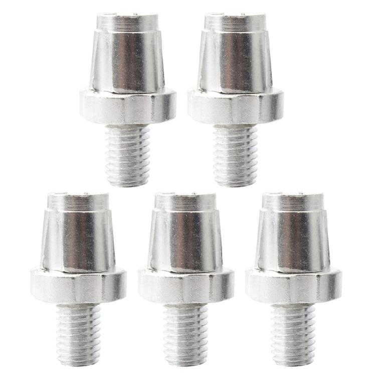 5Pcs Bicycle Brake Handle Lever Adjuster Bicycle Brake Lever Adjustment Screws серебряный