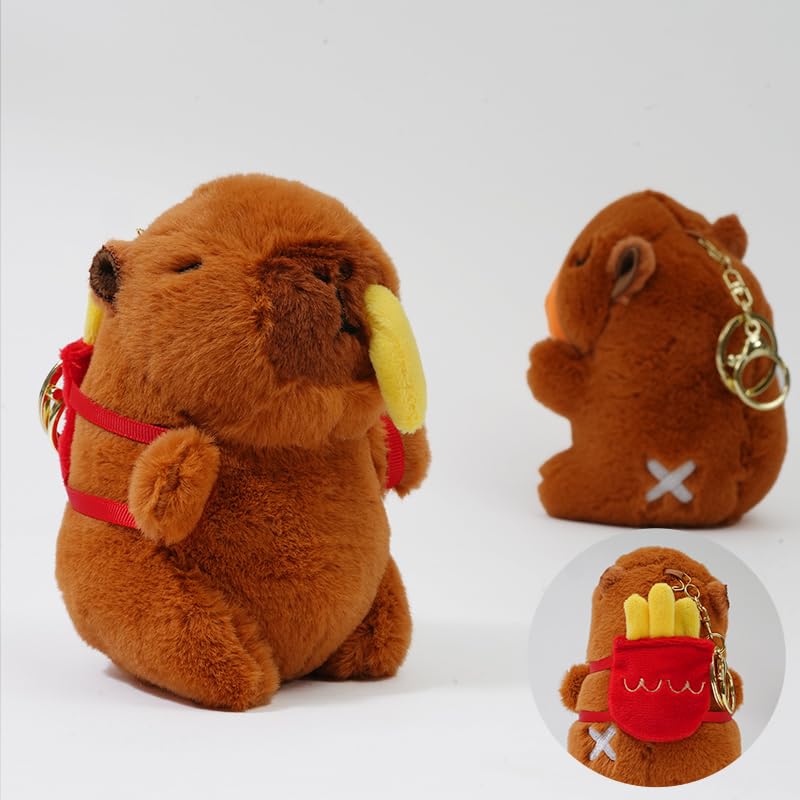 [Clear Stone] Plush Toy with Gimmick, Brown
