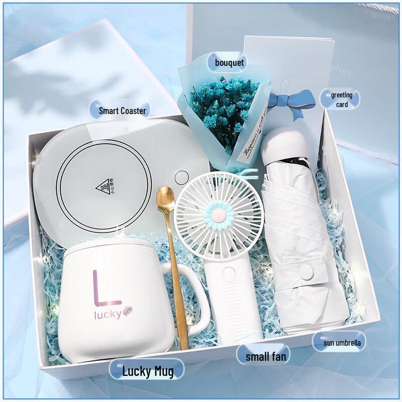 Zhimmei Global 55-Degree Constant Temperature Mug & Night Light Set