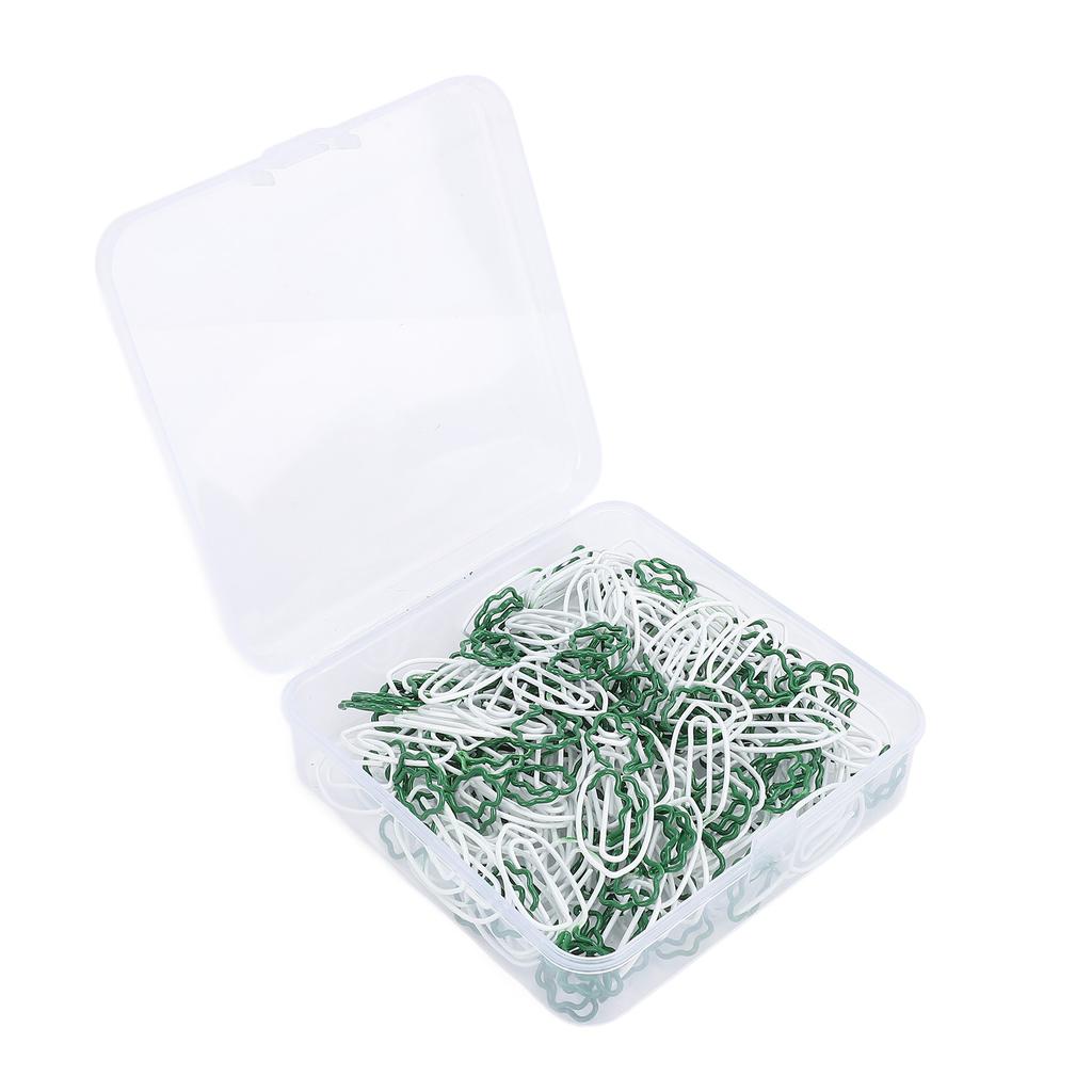 100Pcs Carrot Shape Paper Clips Bulk Cute Fun Colored Stainless Steel for Bookmarks Planner Office S