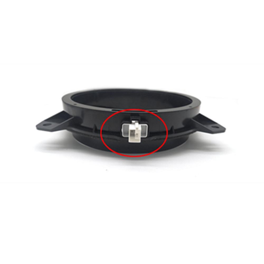2Pcs 6.5" Speaker Pad Adapter Mount W/ Wire Harness For Toyota Avalon Highlander