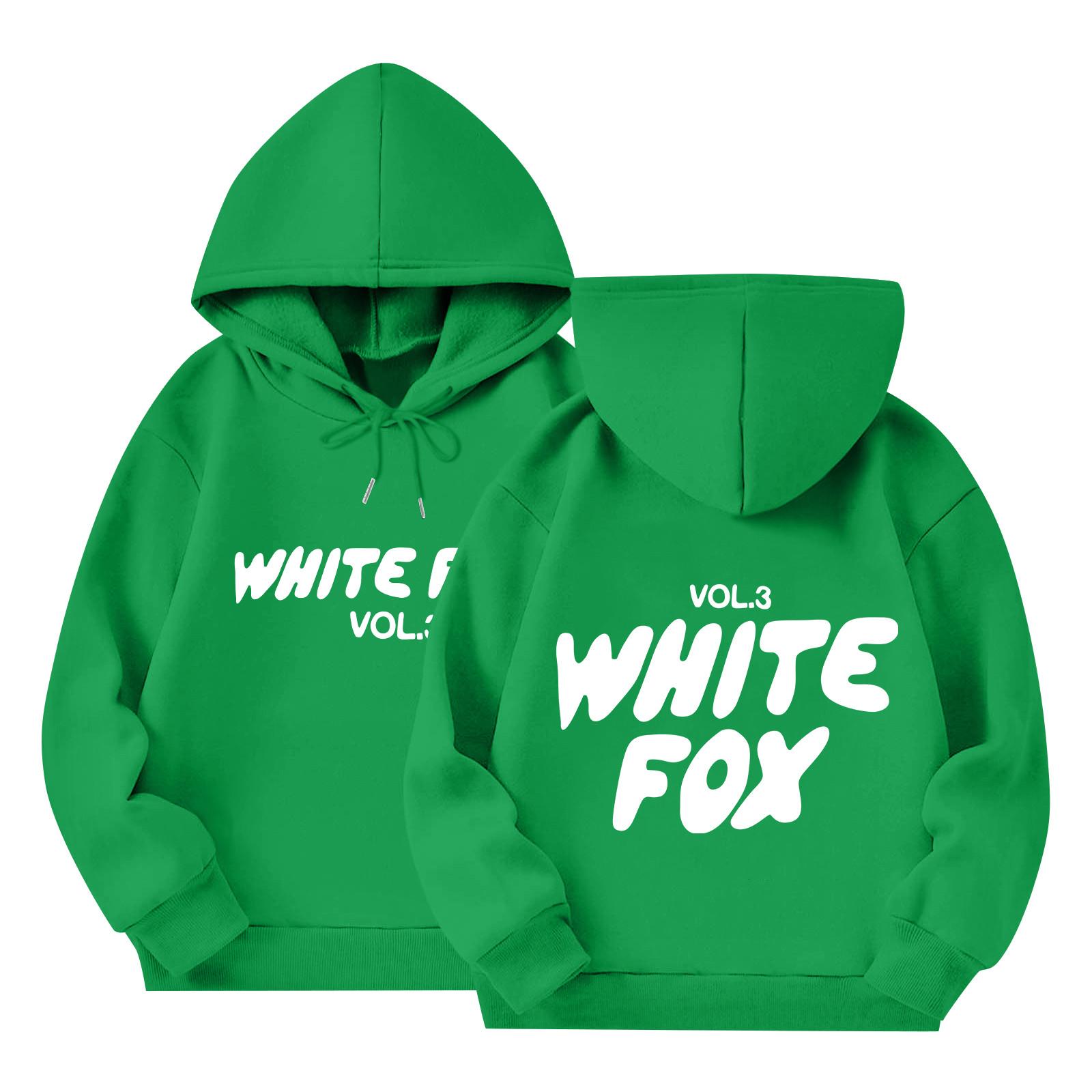 

Детский пуловер с длинным рукавом, свободного кроя, с принтом букв, капюшоном на шнурке 130 зелёный