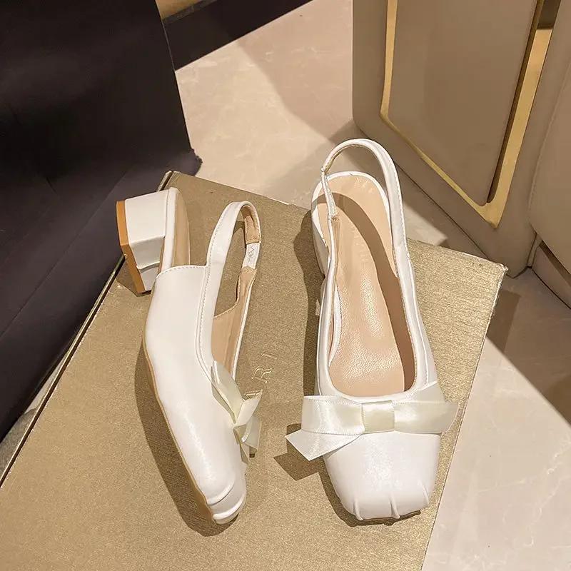 

Модные женские розовые балетки во французском стиле, летняя новинка, милые слипоны с ремешком, розовые женские балетки 39 белый