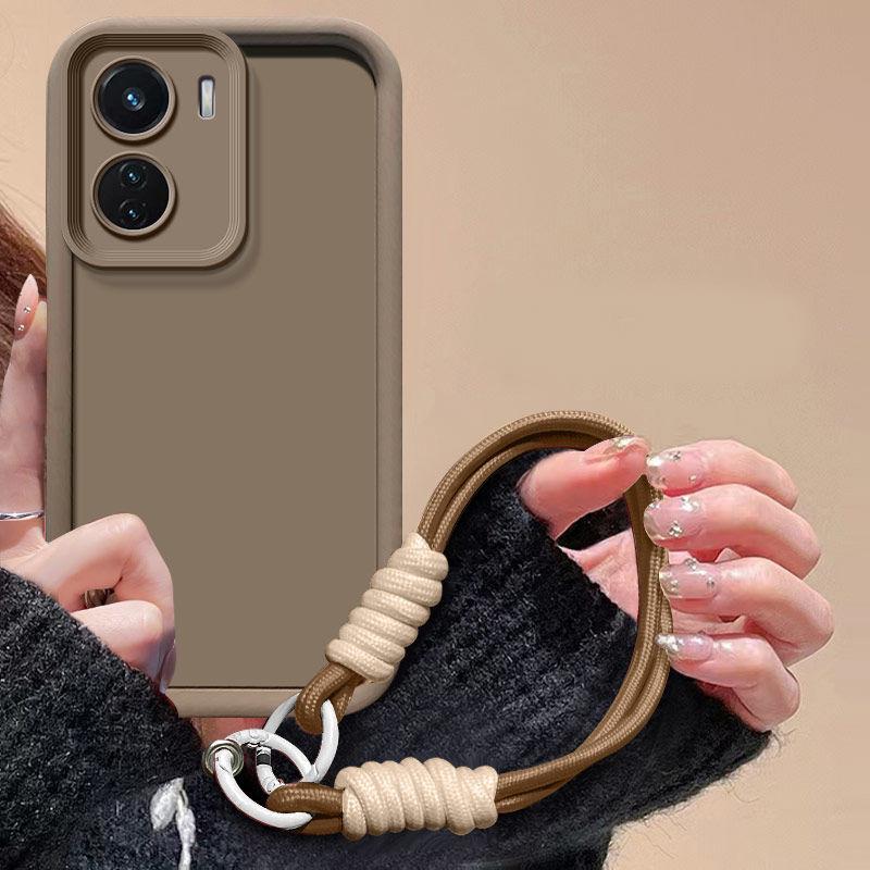 For Xiaomi Redmi 10 5G Case Redmi 10 Prime+ 5G 11 Prime 5G Phone Case Weaving lanyard Cover Skin Feel Protection Shockproof case