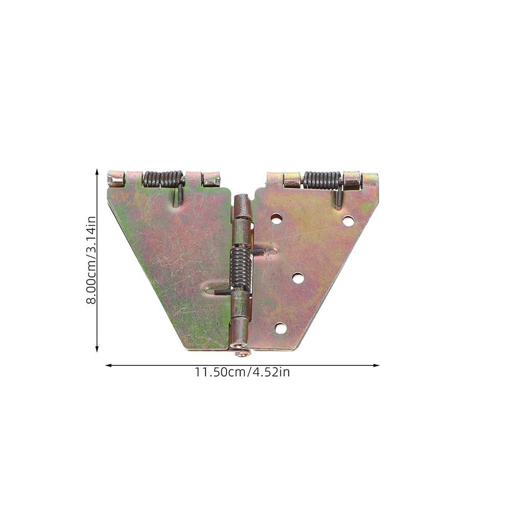 JUMPLAWN 2pcs Butterfly Hinges for Folding Side Table Drop Leaf Desk Cabinet Outdoor Kitchen Furniture Support