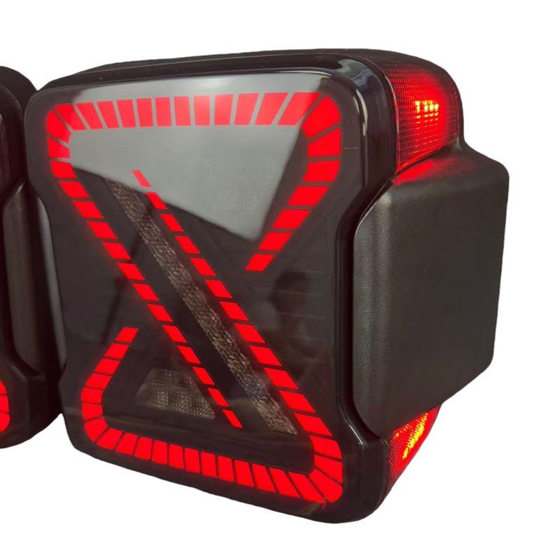 LED Taillights with Sequential Turn Signals for Modified Jeep Wrangler JL/JK