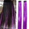 Highlights Clip Clip In Hair Extensions Glitter Colorful Fairy Hair Hair Tinsel Synthetic Long Straight Hair Highlights Girls